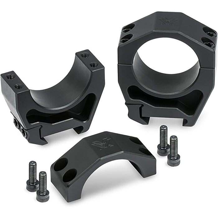 Vortex Optics Precision Match Picatinny Scope Rings Matte Black 34mm High