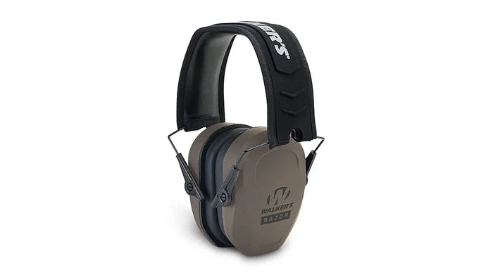 Walker's Razor Slim Passive Earmuff (NRR 27dB) FDE