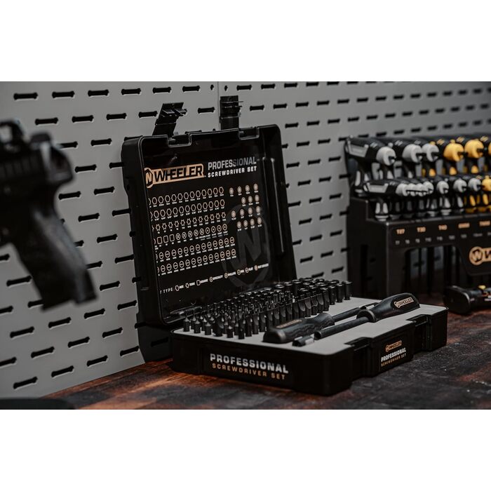 Wheeler 100-Piece Professional Screwdriver Set