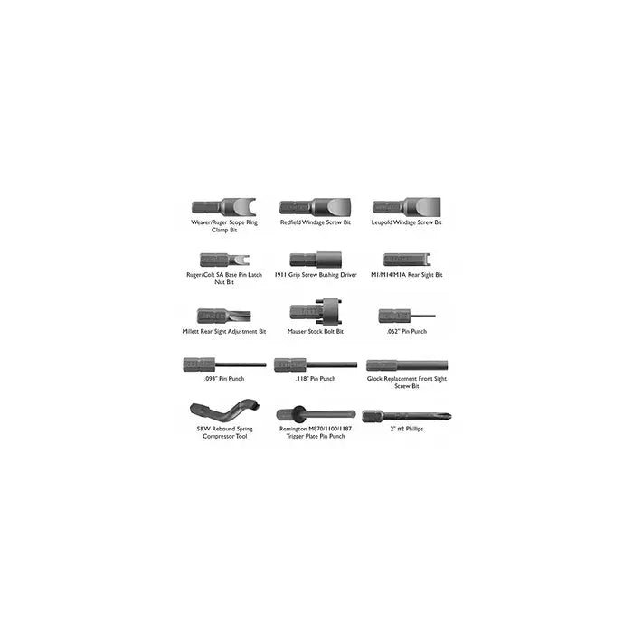 Wheeler 17-Piece Gunsmithing Screwdriver Upgrade Set