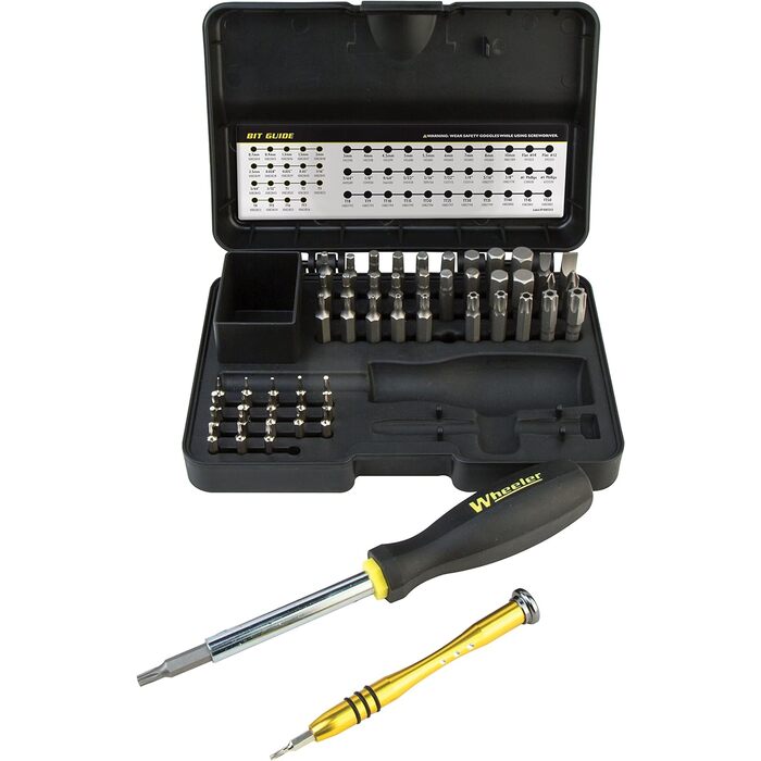 Wheeler 55 Piece SAE, Metric, Hex, & Torx Screwdriver Set