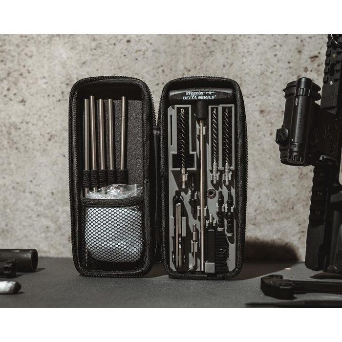 Wheeler Compact Tactical Rifle Cleaning Kit 22 - 30 Caliber