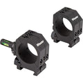 Wheeler Picatinny Scope Rings Matte Black 30mm Low