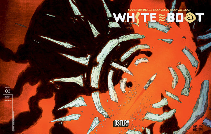 WHITE BOAT #3 CVR F GIUSEPPE CAMUNCOLI VAR