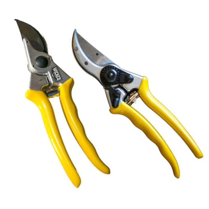 Wicked Tough Tree Gear Hand Pruner Yellow 11" Overall Length