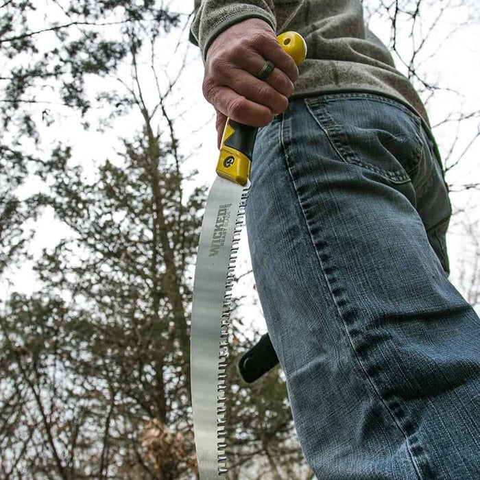 Wicked Tough Tree Gear Hand Saw  11" Blade Yellow