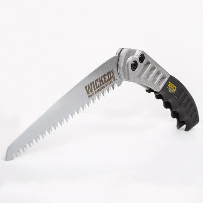 Wicked Tough Tree Gear Hand Saw 7" Blade Yellow 11.8" Overall Length