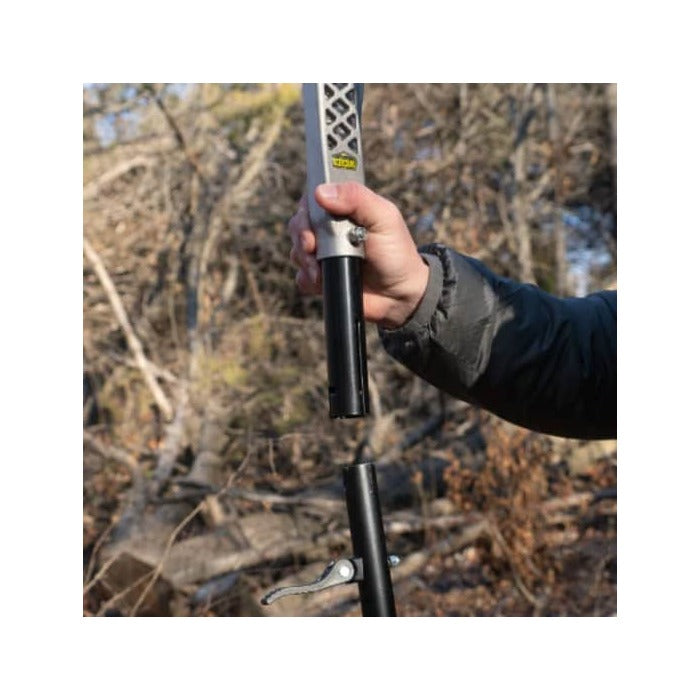Wicked Tough Tree Gear Pole Saw 11" Blade Gray 180" Overall Length