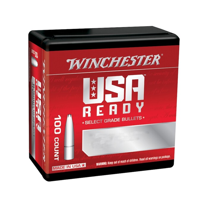 Winchester .400 Diameter 155 Grain Hollow Point USA Ready 100 Count Bullets