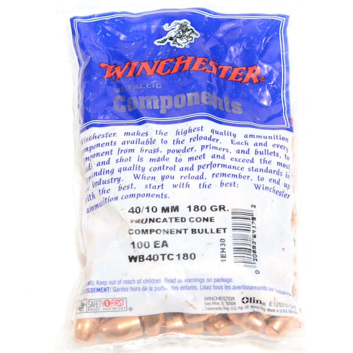 Winchester .400 / 40-10mm 180 Grain Truncated Cone (100)