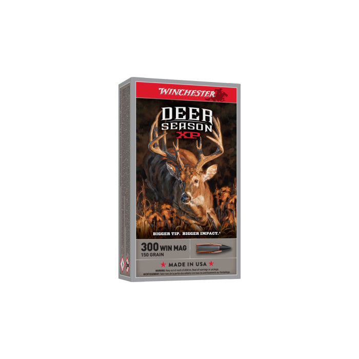 Winchester Ammunition 300 Winchester Magnum 150 Grain Extreme Point Polymer Tip 20 Count
