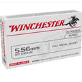 Winchester Ammunition 5.56x45mm NATO 62 Grain Full Metal Jacket 20 Count