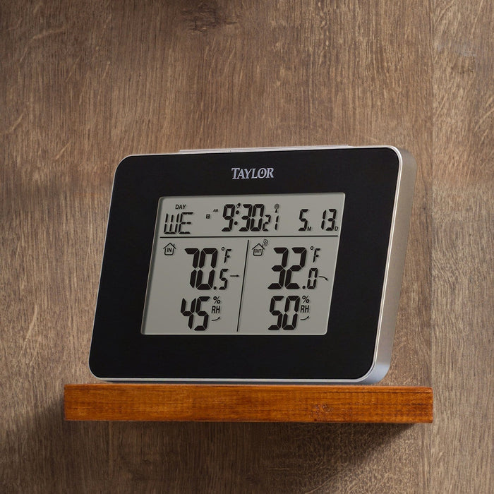 Wireless Indoor and Outdoor Weather Station with Hygrometer