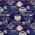 Yankees Stadium Cotton Fabric